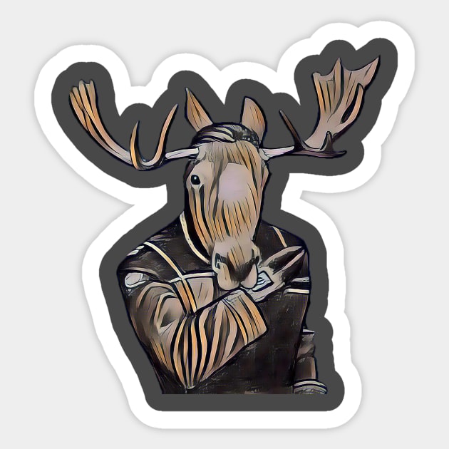 Moose Boxleitner Sticker by liquidruby